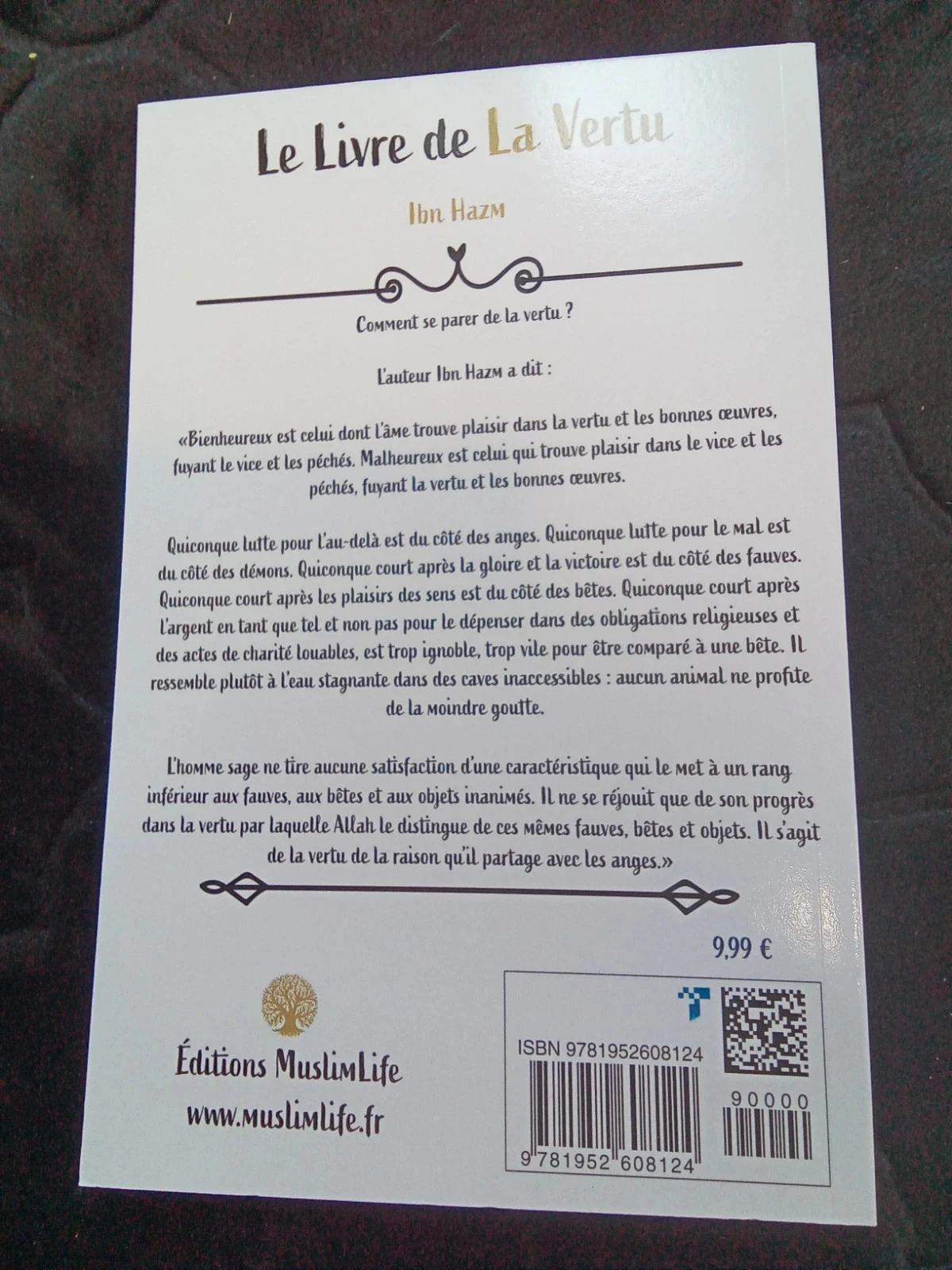 Le Livre de La Vertu – photo 2